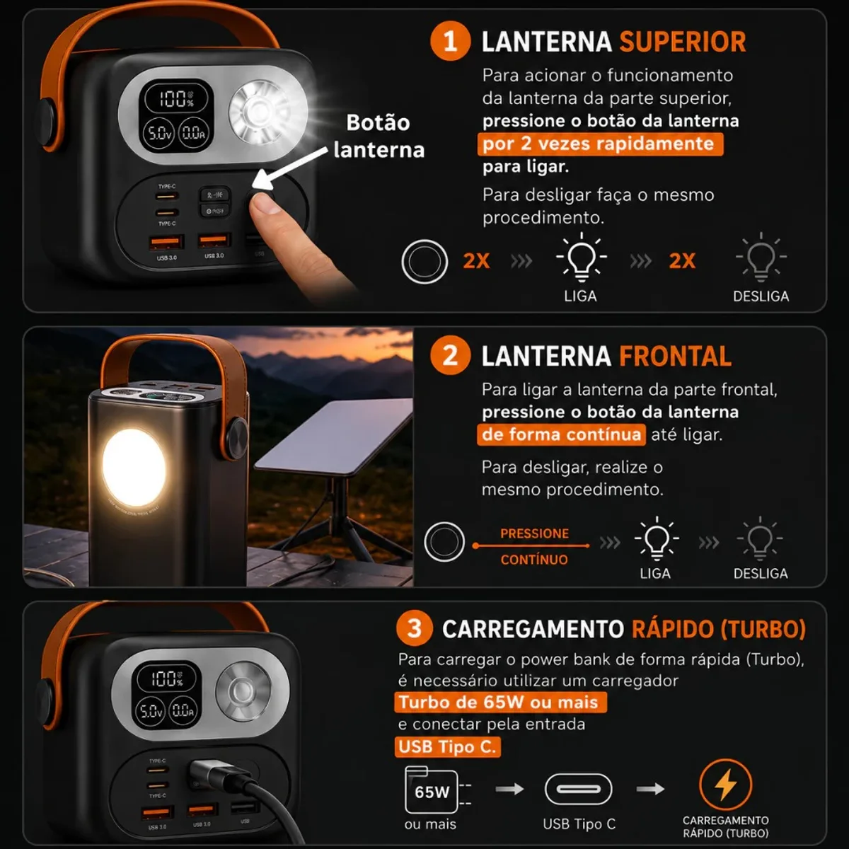 Bateria Portátil para Starlink Mini, imagem 4