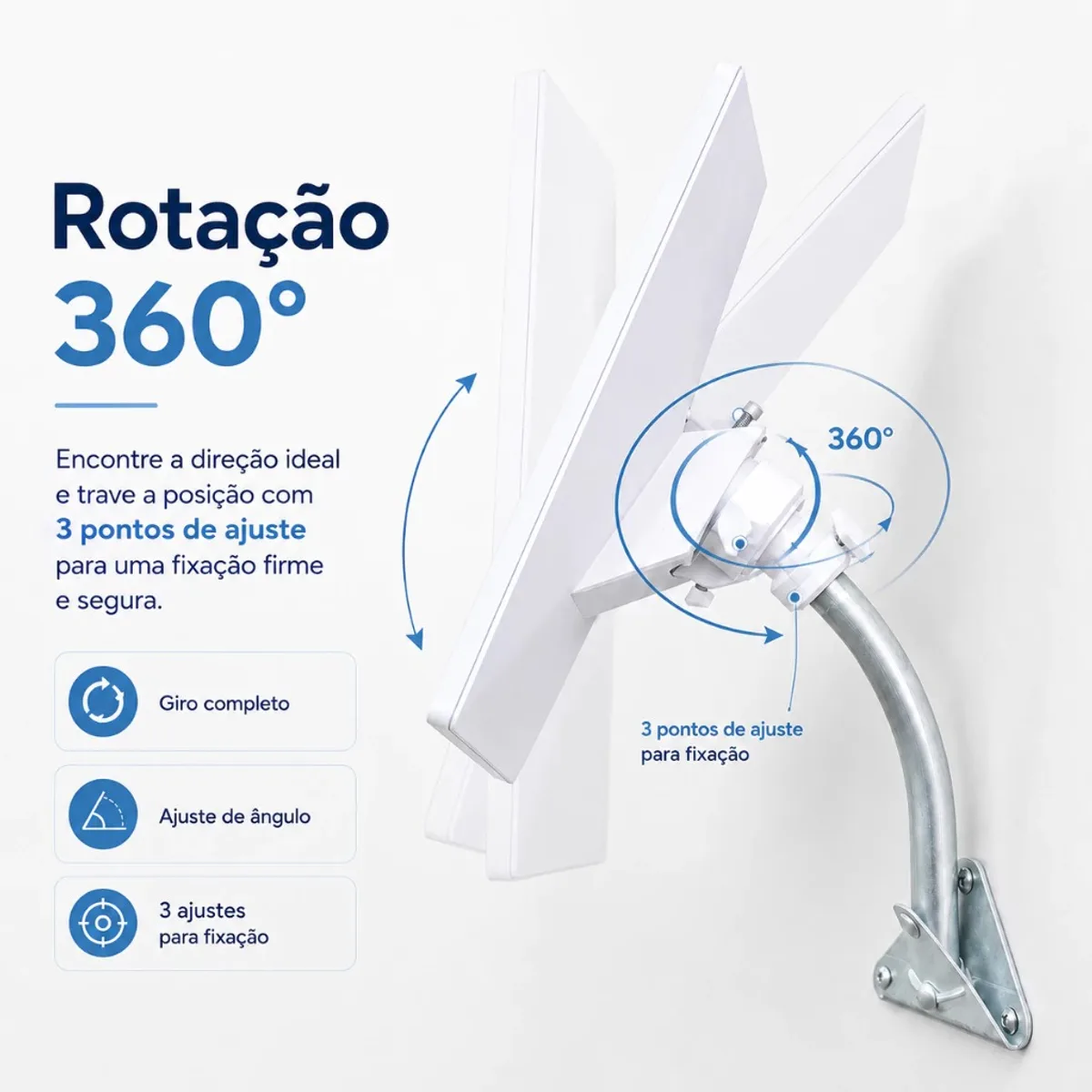 Suporte Residencial para Starlink Mini, imagem 6